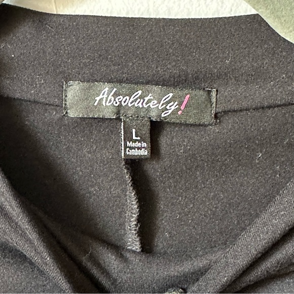 Absolutely Black Dress - Picture 2 of 4